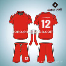 Sublimated freier Raumentwurf des Entwurfs 2015/16 fertigen Fußballuniform besonders an